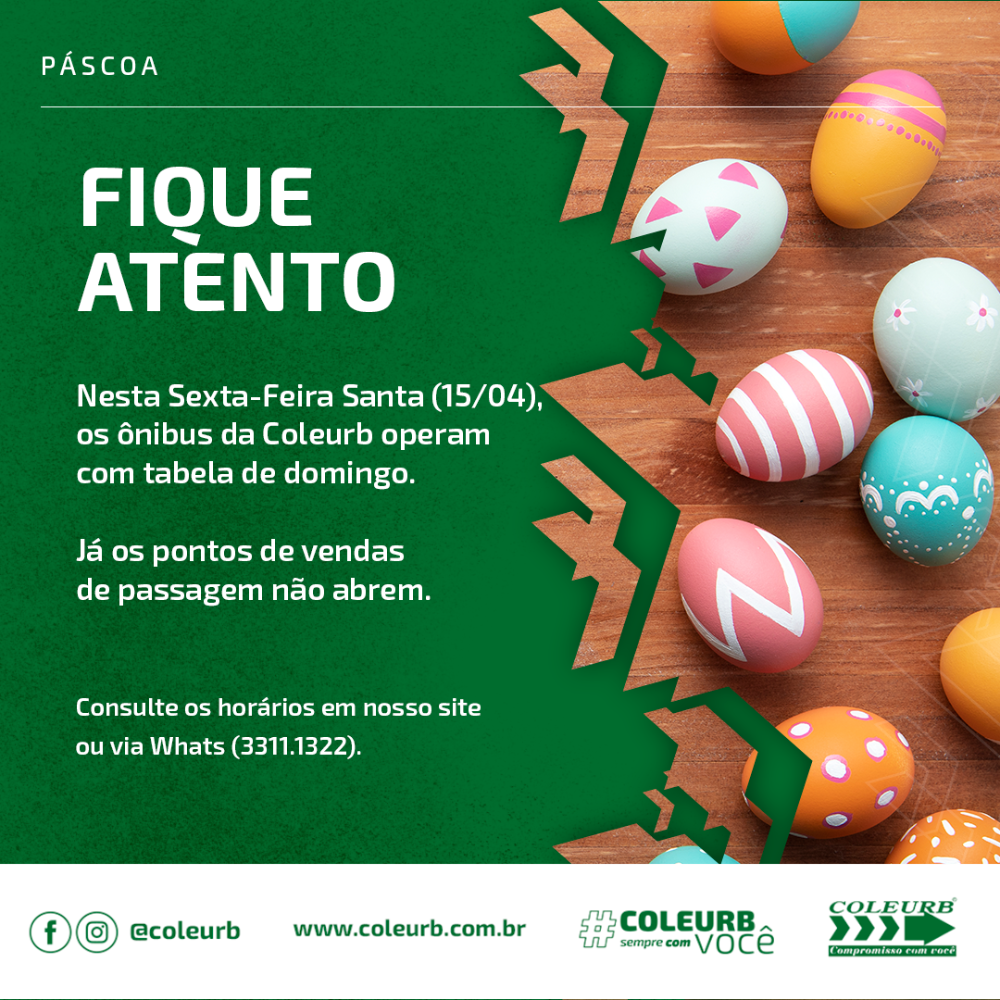 Atendimento da Coleurb no feriado de Sexta-feira Santa (15)