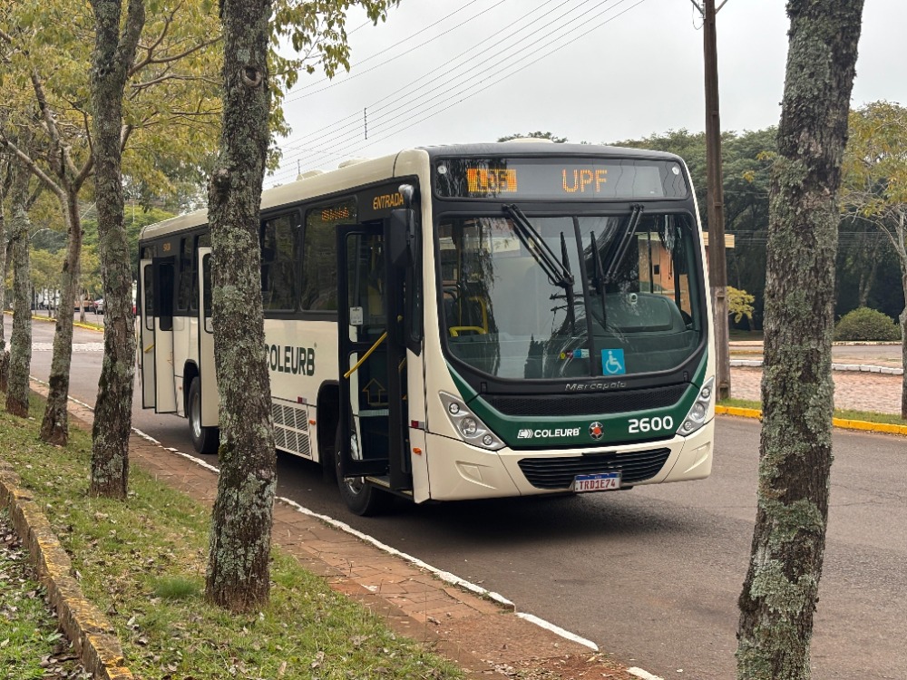 Coleurb conta com horários de ônibus para o Vestibular de Inverno da UPF