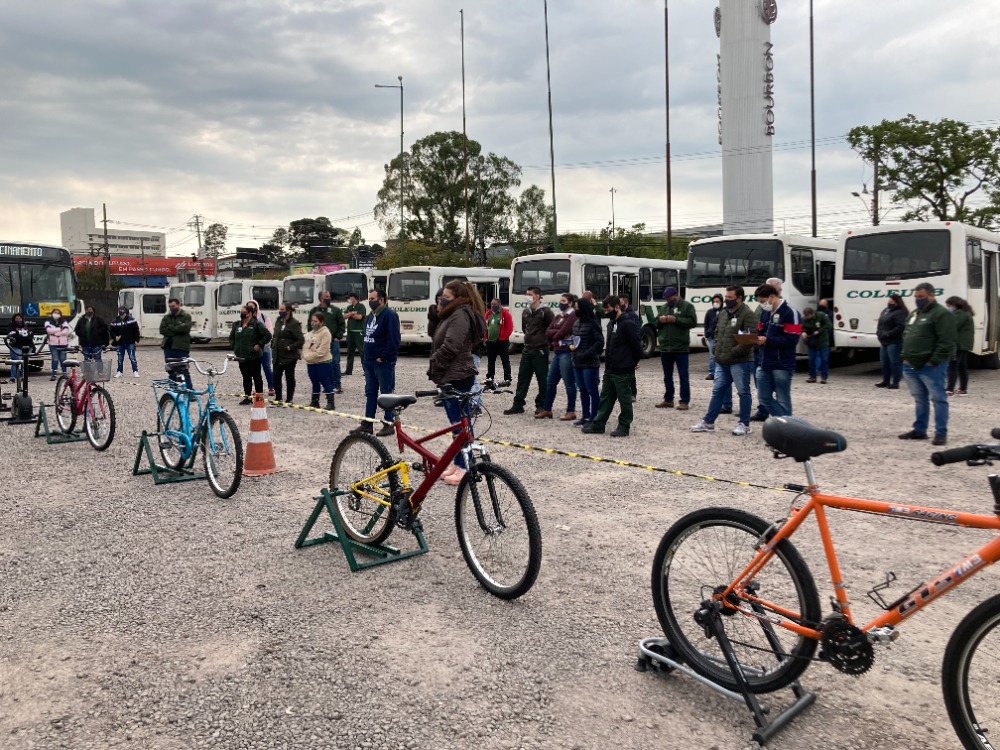 Coleurb realiza atividades para colaboradores na Semana Nacional do Trânsito